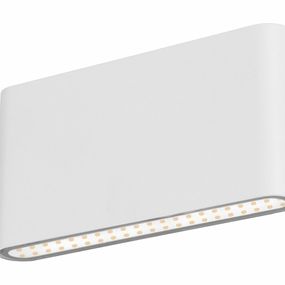 CENTURY Fasádní LED FORMA bílé oboustranné 12W 230V 3000K 820Lm 120d 175x90mm IP54 CEN FRMB-129030