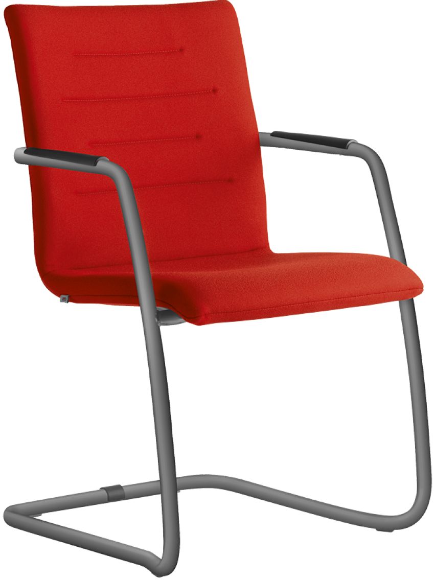LD SEATING konferenčná stolička OSLO 225-Z-N2, kostra šedá