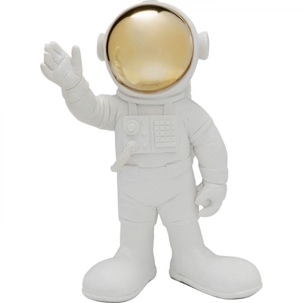 KARE Design Soška Welcome Astronaut - bílá, 27cm