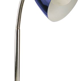 Stojanová lampa Patric 4207 (modrá + chrómová)