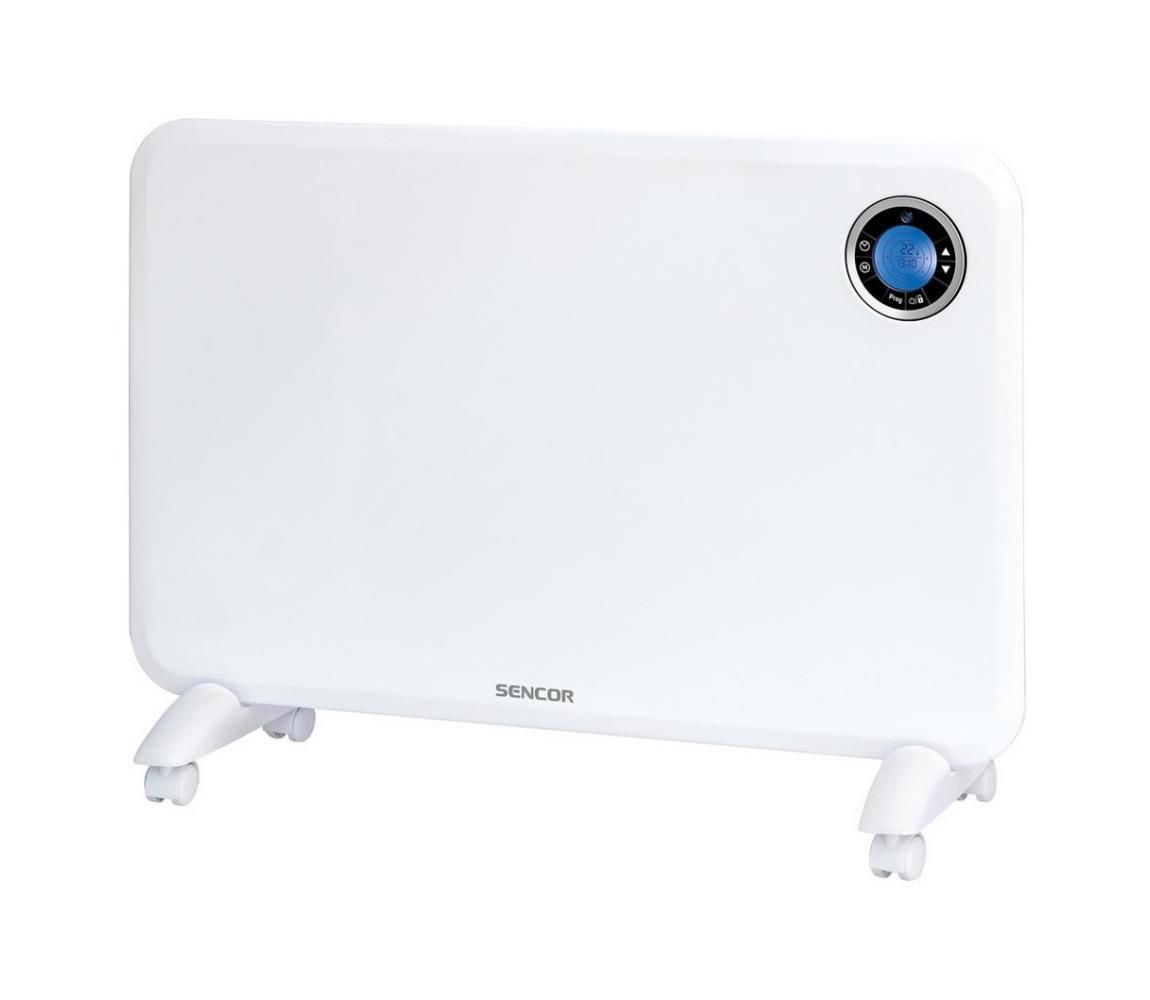 Sencor - Konvekčný ohrievač s LCD displejom a termostatom 750W/1500W/230V IP24