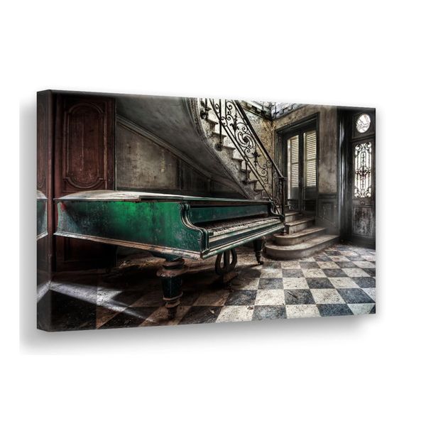 Obraz Styler Canvas Silver Uno Piano, 85 × 113 cm