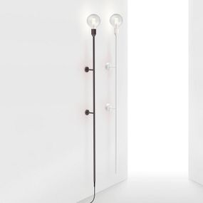 Modo Luce Geco nástenné svietidlo, 155 cm, biele, Obývacia izba / jedáleň, kov, E27, 42W, L: 13 cm, K: 155cm