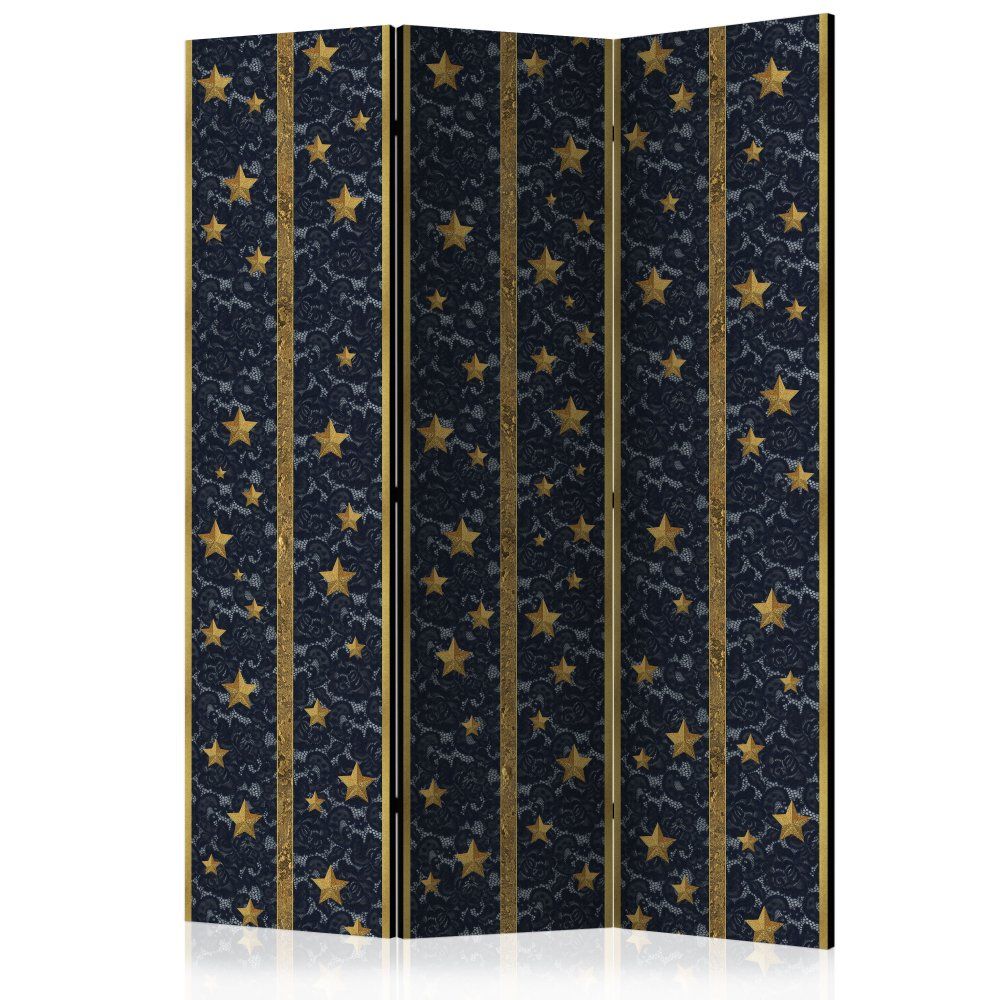 Paraván Lace Constellation Dekorhome 135x172 cm (3-dielny)