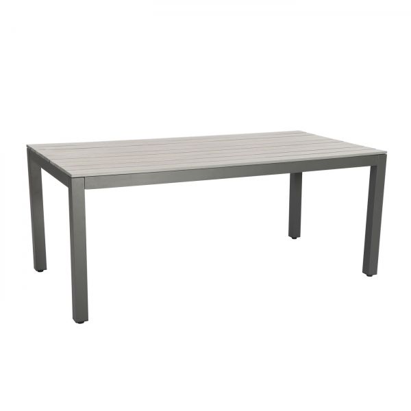 KARE Design Jídelní stůl Sorrento - šedý, 180x90cm