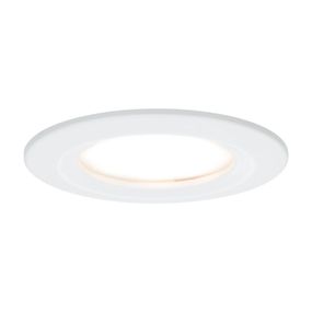 Paulmann LED Nova Coin okrúhle stmievateľné, biele, Chodba, hliník, 6.5W