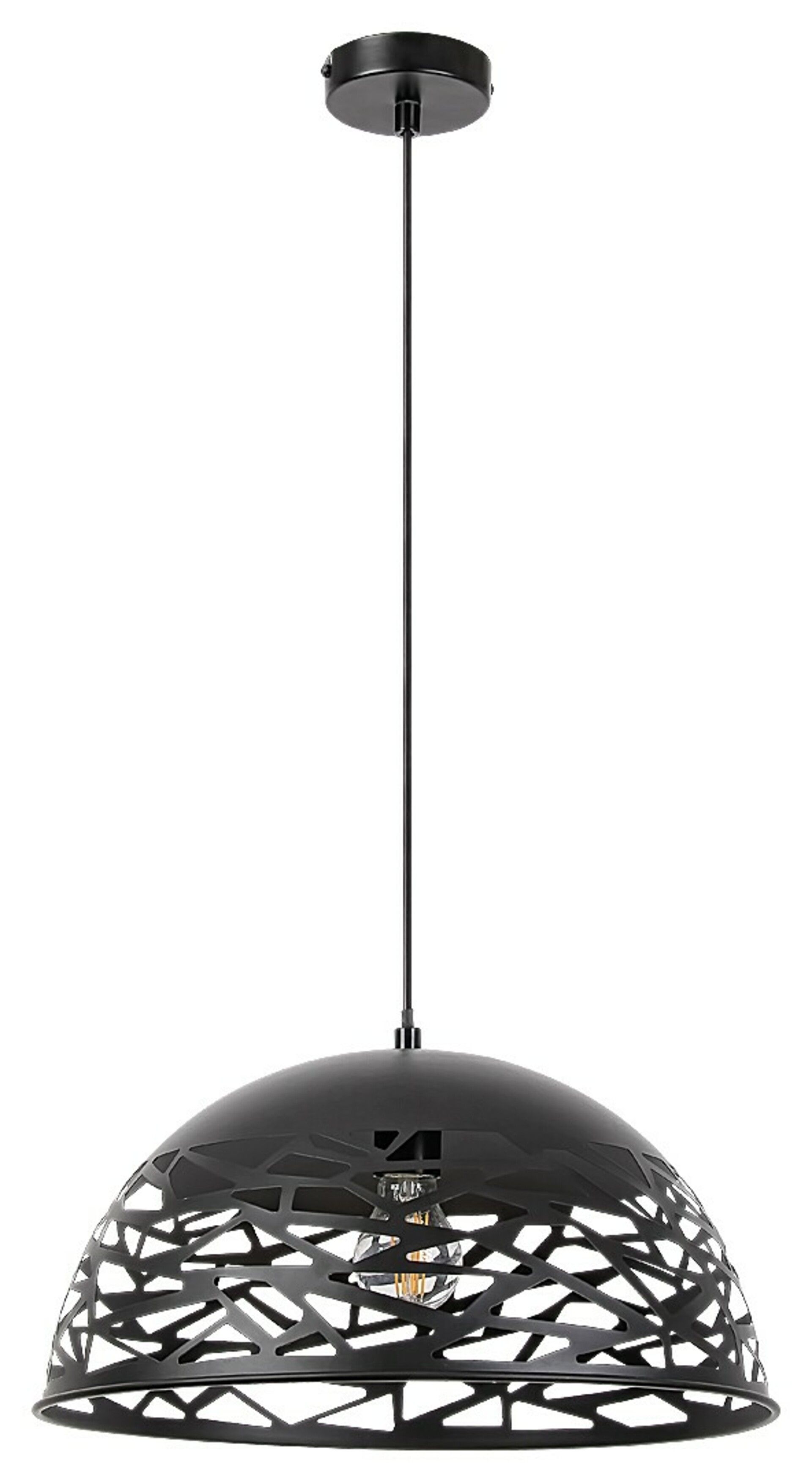 Rabalux závěsné svítidlo Norena E27 1x MAX 60W matná černá 5086