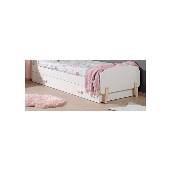 Biela zásuvka pod detskú posteľ 90x200 cm Kiddy - Vipack