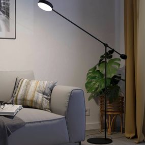 EGLO 900354 CLAVELLINA dotyková stojacia lampa LED V1605mm 24W/2210lm 3000K čierna, biela