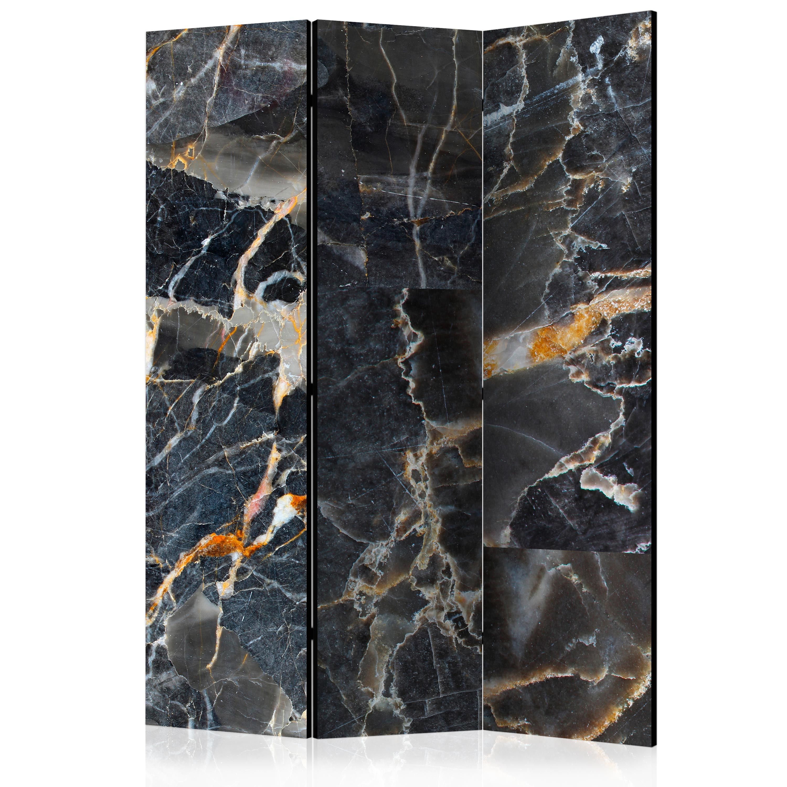 Artgeist Paraván - Black Marble [Room Dividers]