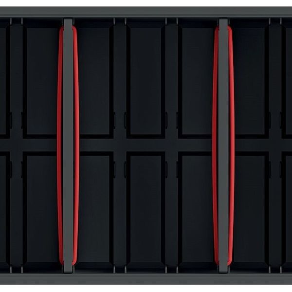 Modulárny prepravný box MODULAR SOLUTION 52x32,9x21 cm čierny