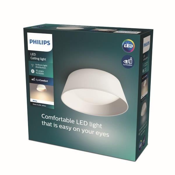 Philips Dawn LED CL258 Stropné svietidlo kruhové 14W/1100lm 340mm 3000K biela