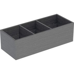 Geberit VariForm - Organizér do zásuvky 180x143x373 mm, tmavo sivá 501.157.00.1