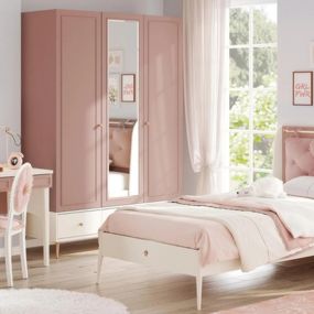 Dievčenská izba beauty - ružová/béžová