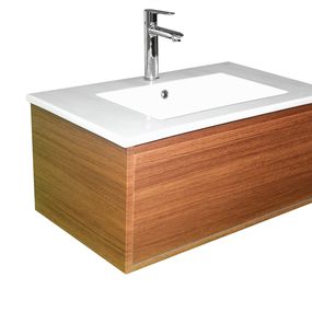 BOCCHI Milano - Skrinka pod umývadlo, 820x475 mm, teak