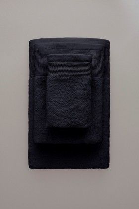 Osuška AQU17, 70x140cm, čierna