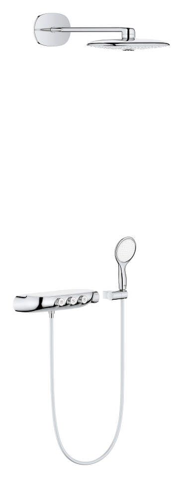 Grohe Rainshower SmartControl - Sprchový set Duo pod omietku s termostatom, 360 mm, chróm 26443000