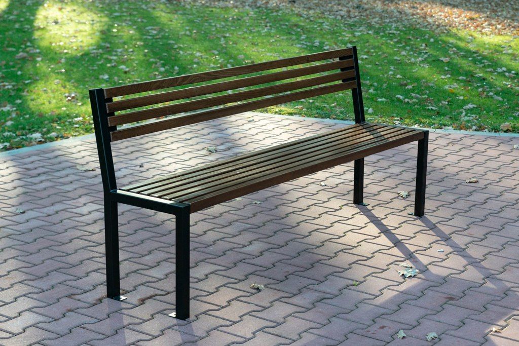 NaK Parková lavička SLIM 180 cm W148