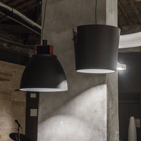 Martinelli Luce Condor závesné LED svetlo Ø 50 cm, Obývacia izba / jedáleň, hliník, 60W, K: 53cm