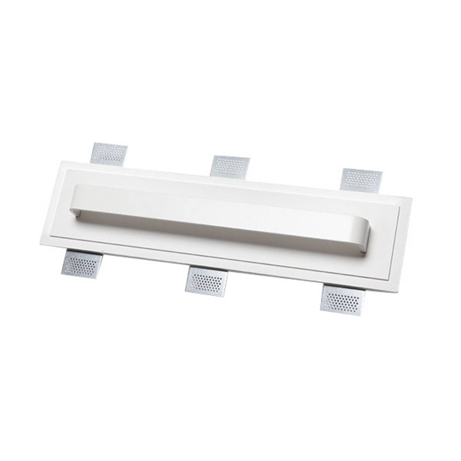 9010 Zapustené nástenné LED 2485B, šírka 55 cm 2 700 K, Obývacia izba / jedáleň, Cristaly, Alumite, 10.5W, Energialuokka: G, L: 55 cm, K: 14cm