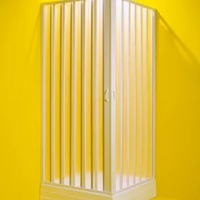 HOPA - Štvorcový sprchovací kút GIOVE - Farba rámu zásteny - Plast biely OLBGIO80