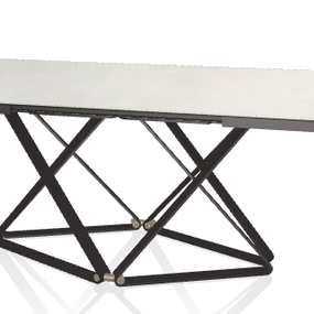 BONTEMPI - Rozkladací stôl DELTA, 160-240x90 cm