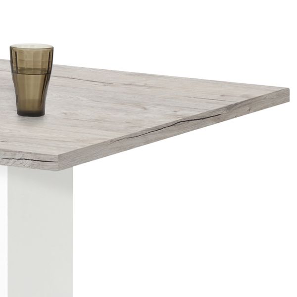 Sconto Jedálenský stôl BANDOL 1 dub pieskový/biela