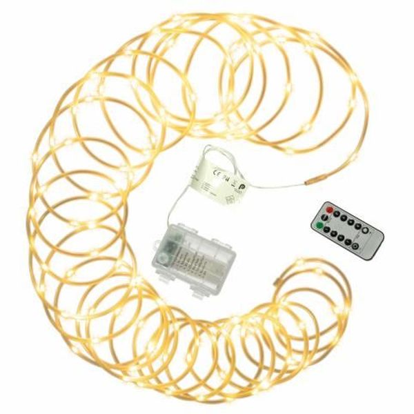 Nexos 57381 Vianočné LED osvetlenie - MINI kábel - 10 m teple biela