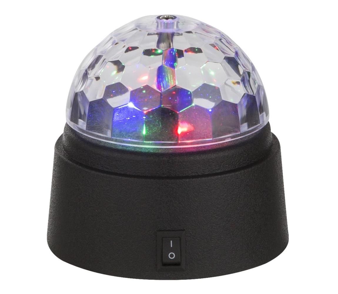 GLOBO 28014 - LED dekoračná lampa DISCO 6xLED/0,06W/3xAA