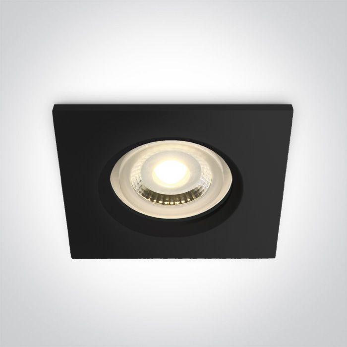 Vonkajšie podhľadové svietidlo ONE LIGHT ext. kúpeľňové svietidlo 50105R1/B