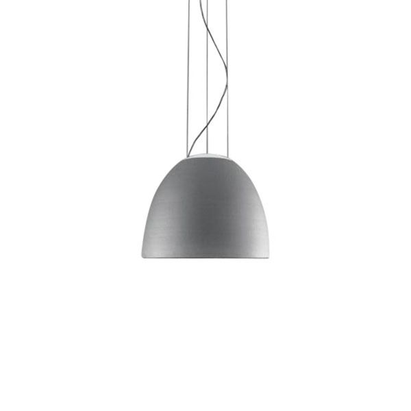 Artemide Nur Mini LED závesné svietidlo, hliník, Obývacia izba / jedáleň, hliník, methacrylát, sklo, 30W, K: 28.5cm