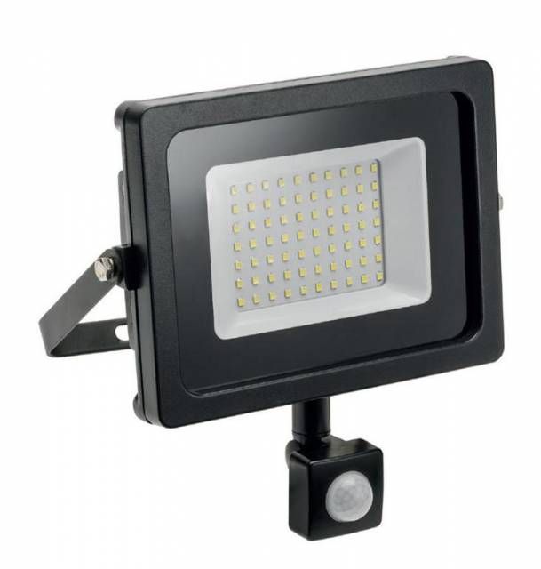 Kinekus Reflektor LED/PIR 10W, 6400K, 800lm, senzor