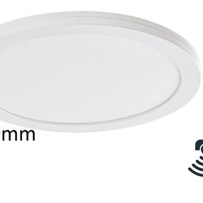 Rabalux 1492 Sonnet stropné/zápustné svietidlo 2v1 LED 330mm 30W/2800lm 4000K s pohybovým senzorom biela