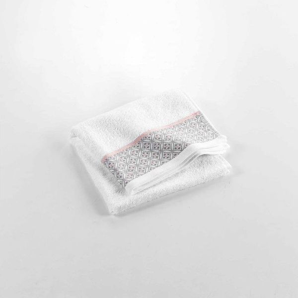 DomTextilu Kvalitný biely uterák z kolekcie DOUCER 50 x 90 cm Biela
