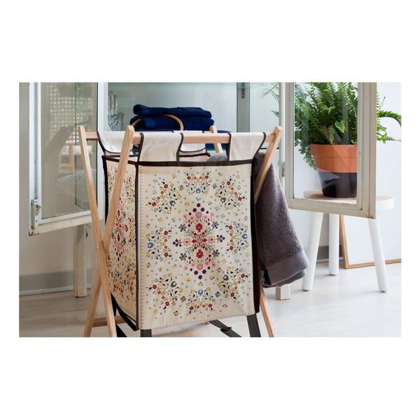 Látkový kôš na bielizeň 50 l Flowers Tapestry – Madre Selva