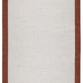 NORTHRUGS - Hanse Home koberce Kusový koberec Twin-Wendeteppiche 103106 creme terra – na von aj na doma - 80x250 cm