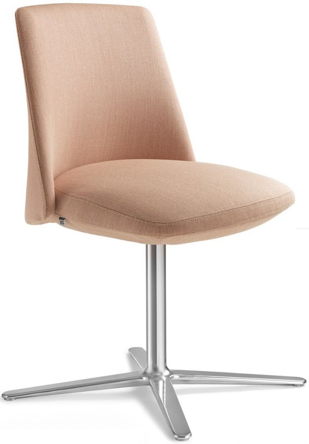 LD SEATING Konferenčné kreslo MELODY DESIGN 770, F25-N6, kríž hliník leštěný