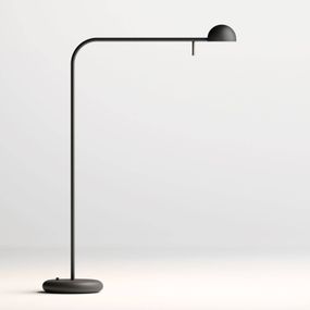 Vibia Pin 1655 stolná LED lampa dĺžka 40 cm čierna, Pracovňa / Kancelária, ušľachtilá oceľ, hliník, zamak, polykarbonát, 4.5W, Energialuokka: E, K: 55cm