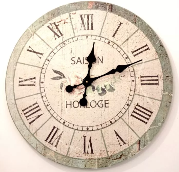Metal Dekor nástenné hodiny Saison, priemer 60 cm