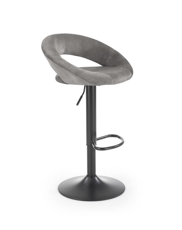 Halmar H102 barová stolička šedá