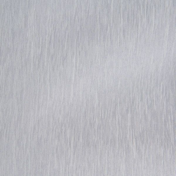 Sivá jednofarebná záclona na kruhy 140 x 250 cm