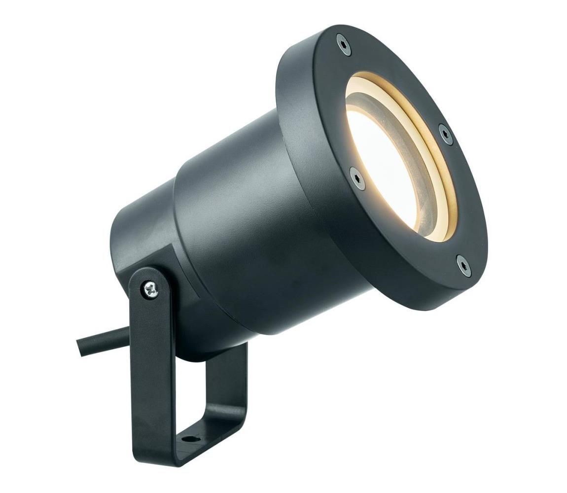 Vonkajšia lampa 1xGU10/5W/230V IP65 šedá