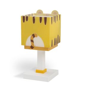 Dalber Detská stolná lampa Little Tiger, Detská izba, plast, E14, 40W, P: 13.5 cm, L: 13.5 cm, K: 29cm