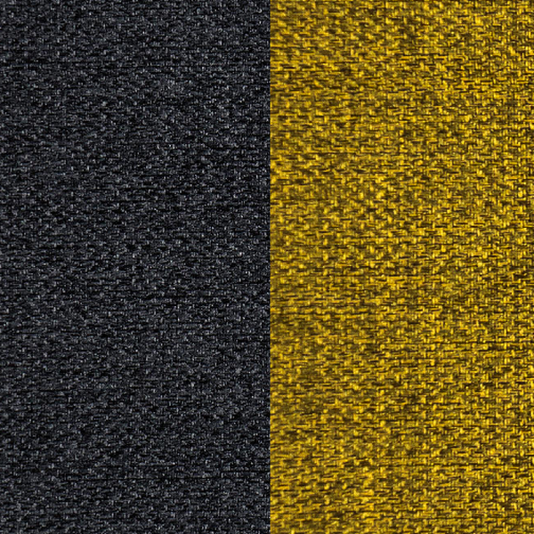 Rozkladacia pohovka Arco P - čierna / žltá