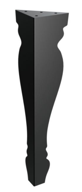 RMP Stolová noha Poseidon 40 cm čierna NOHA021/40