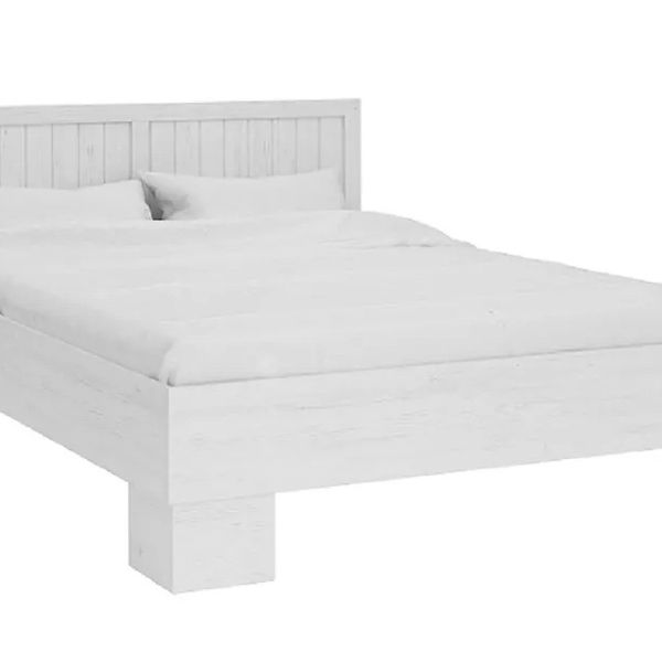 Manželská posteľ s roštom Provance L1 160 - sosna Andersen