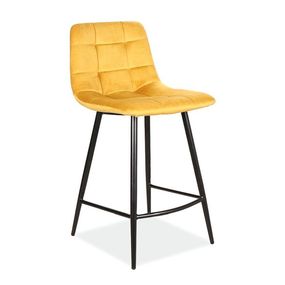 Barová stolička MILA H-2 Signal Žltá