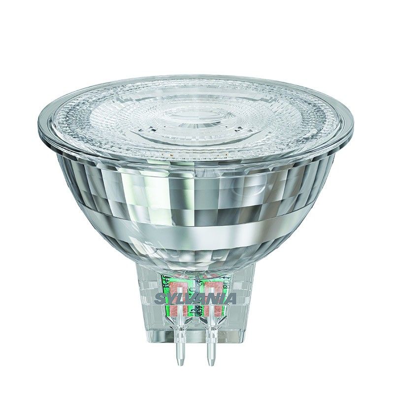 Sylvania 0029226 LED žiarovka 1x4,3W | GU5.3 | 345lm | 2700K- strieborná