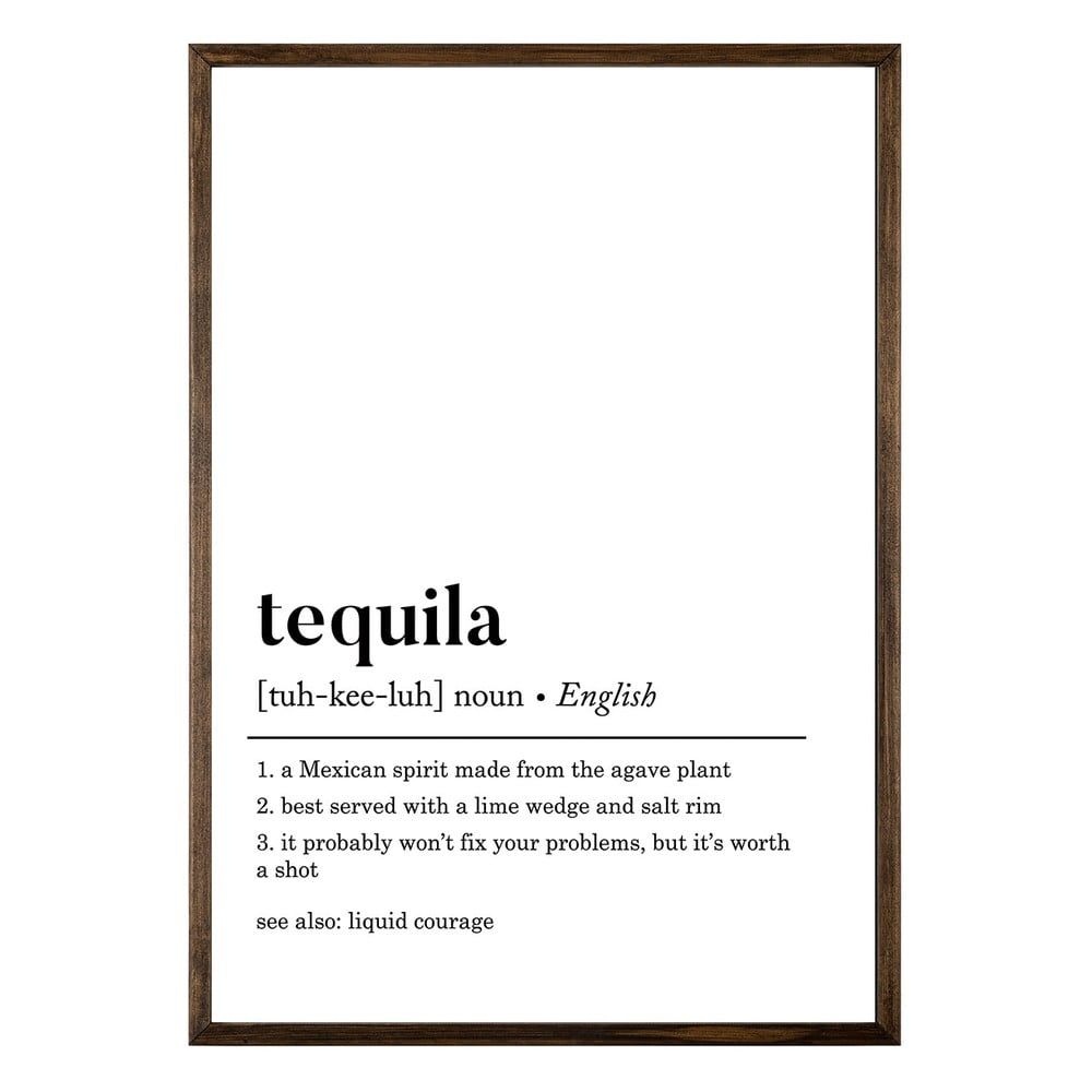 Plagát 50x70 cm Tequila – Wallity