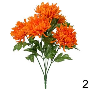 Kytica chryzantéma 48cm oranžová 211499O